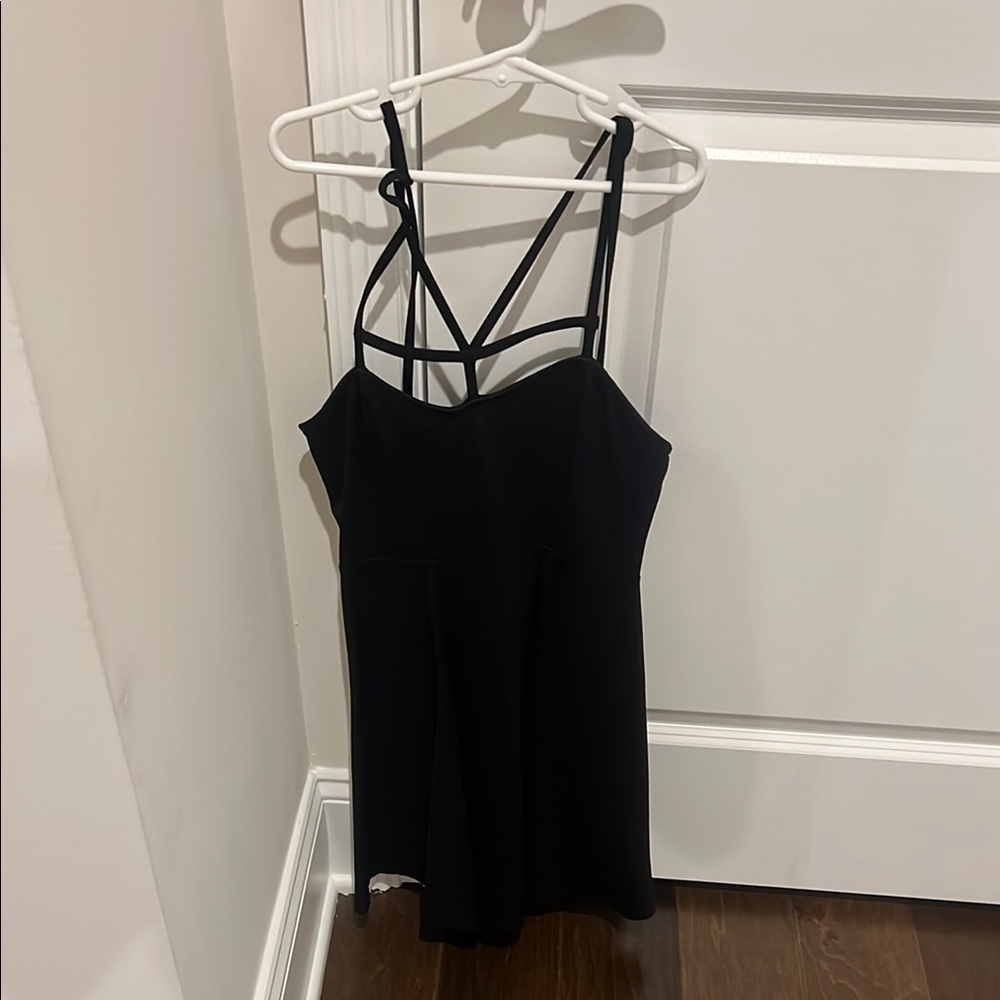 LF Black Backless Camisole Top